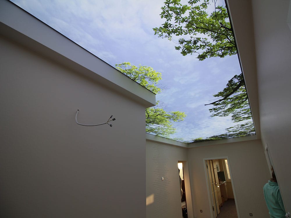 Lichtdecke als Motivdecke in Magdeburg